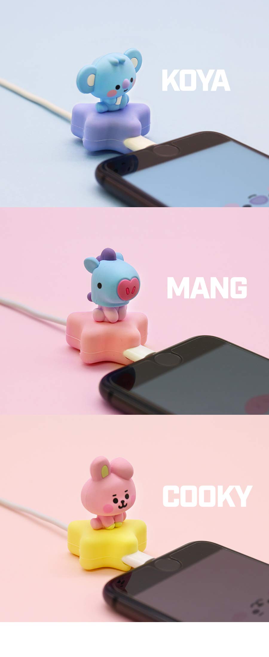 Amazon | ソロモン商事 BT21 ケーブルマスコット (TATA) CABLE MASCOT